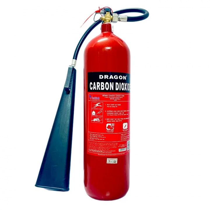 Bình chữa cháy DRAGON loại khí CO2 5kg